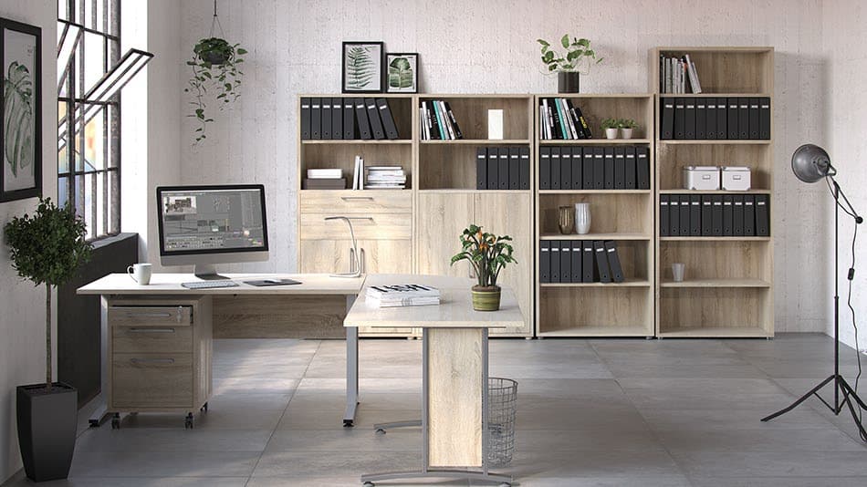 Industrial materials staged for project delivery